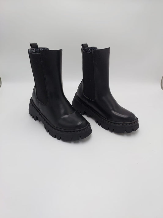 Bottines Chelsea Lamira Noires – Confort et Style Urbain