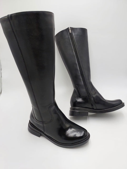 Bottes Lamira Noires Hautes – Élégance Classique & Confort Moderne