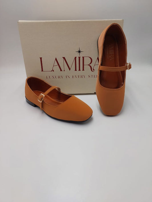 Ballerines Lamira Oranges – Élégance en Toute Simplicité