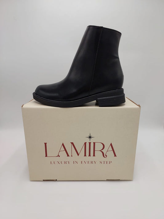 Bottines Chelsea Lamira Noires en Cuir – Élégance et Confort